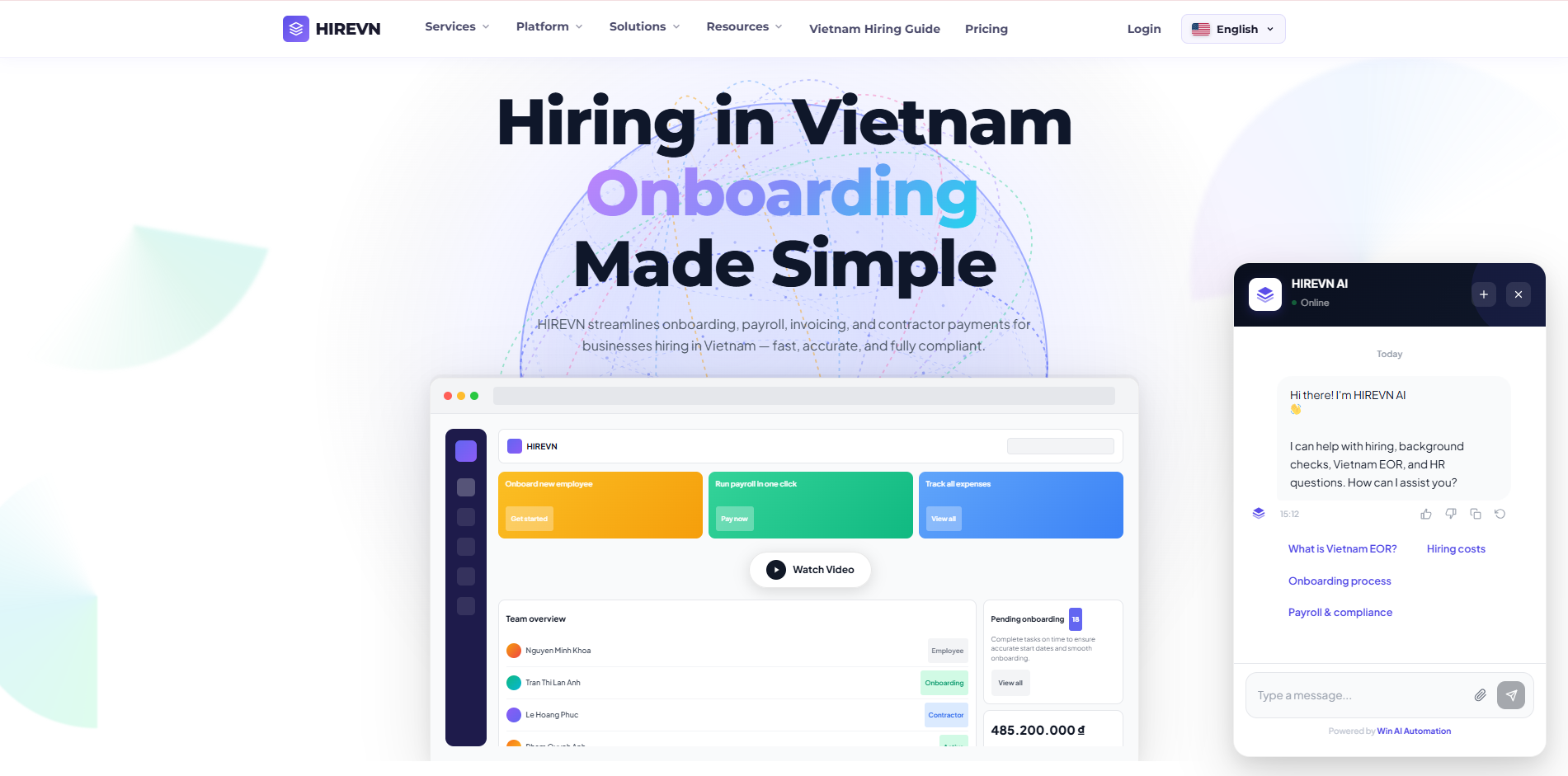 EOR Hiring Platform